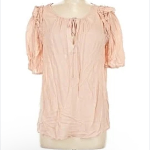 DR2 Tops - DR2 Light Pink Blouse large
